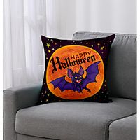 Halloween Double Side Cushion Cover 1PC Soft Decorative Square Throw Pillow Cover Cushion Case Pillowcase for Bedroom Livingroom Superior Quality Machine Washable Indoor Cushion for Sofa Couch Bed Chair miniinthebox - thumbnail