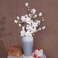 Artificial Flower Realistic Magnolia Branches: Lifelike Artificial Magnolia Flowers for Timeless Elegance in Home Decor Lightinthebox