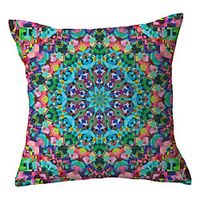 Double Side Cushion Cover 1PC Soft Decorative Square Throw Pillow Cover Cushion Case Pillowcase for Sofa Bedroom Superior Quality Machine Washable miniinthebox - thumbnail
