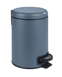 Wenko 3 Liter Pedal Bin Mod. Leman,Slate Blue