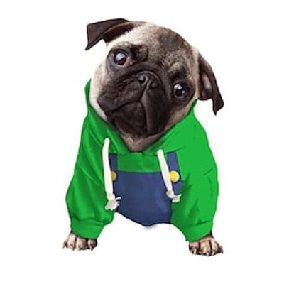 Cosplay Pet Costume Sweatshirt Super Mario Super Bros Hoodie 3D Printed Hooded Sweatshirt Cosplay Hoodie Pet Xmas Idea Lightinthebox Cosplay Pet Costume Sweatshirt Super Mario Super Bros Hoodie 3D Printed Hooded Sweatshirt Cosplay Hoodie Pet Xmas Idea Lightinthebox