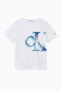 Pixelated Logo Organic Cotton T-shirt