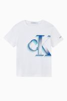 Pixelated Logo Organic Cotton T-shirt - thumbnail