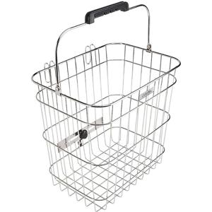 Electra Stainless Wire Pannier Basket Silver