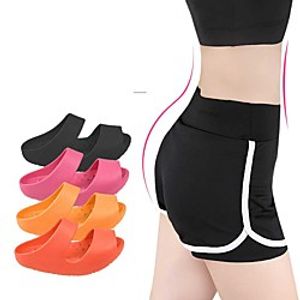 Swing Slippers Four Seasons Non-slip Slope Heel Yaoyao Shoes Particle Massage EVA Thick-soled Fitness Legs Shoes Lightinthebox
