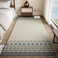 Foldable Silicone Non Slip Bedroom Carpet Study Meeting Room Carpet Whole Bed Ins Children S Window Mat miniinthebox - thumbnail