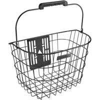 Electra Stainless Wire Quick Release Front Basket Black - thumbnail