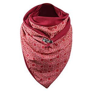 Women's Infinity Scarf Daily Wear Red Scarf Paisley miniinthebox