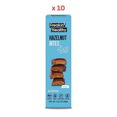 Freakin Healthy Hazelnut Butter Bites 10X80G