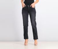 Womens Textured Skinny Jeans  Charcoal - thumbnail