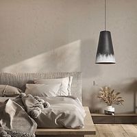 Wabi-sabi Pendant Lights Metal Chandelier E27 Restaurant Droplight Bar Hotel Bedside Bedroom Art Ceiling Hanging Lamp Decor Suspension Lighting 85-265V Lightinthebox