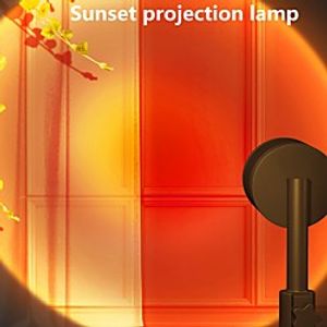 Sunset Lamp Laser Light Projector Party Wedding Gift Sunset Red Lightinthebox