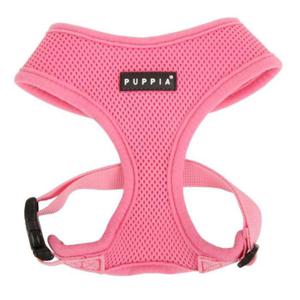 Puppia Soft Harness Pink S Neck 9 inch And Chest 12 - 19 inch