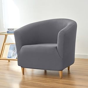 Club Chair Slipcover Stretch Armchair Cover Sofa Cover Couch Furniture Protector for Living Room Jacquard Spandex Couch Covers Lightinthebox