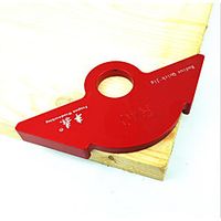 Woodworking Circular Arc Positioning Template Trimming Machine Woodworking Fillet R-Angle Circular Arc Template Semi-Circular Angle Positioning Plate Lightinthebox - thumbnail