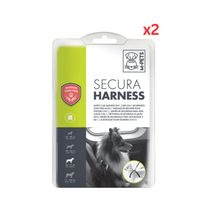 M-PETS Secura Safety Car Harness 2in1 Medium (Pack of 2)