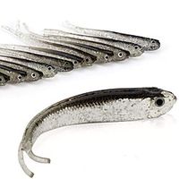 24 pcs Lure kit Fishing Lures Soft Bait Shad lifelike 3D Eyes Bass Trout Pike Freshwater and Saltwater Lightinthebox - thumbnail