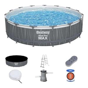 Bestway Pool Set Steel Pro Max LED 457X107Cm - 561GD