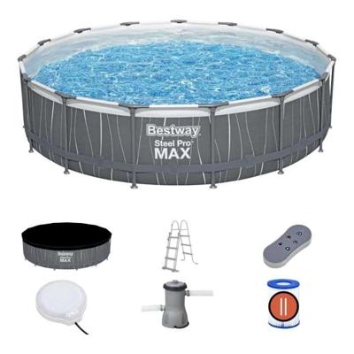 Bestway Pool Set Steel Pro Max LED 457X107Cm - 561GD