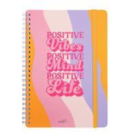 Legami 12-Month Diary - 2024 - Large Weekly Spiral Bound Diary - Waves