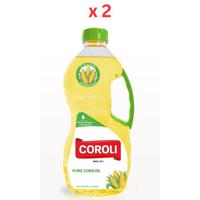 Coroli Corn Oil, 1.5 Liter Pack Of 2