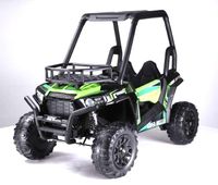 Megastar 12 V Double Seater Quadzilla Crawler Buggy For Big Kids - Green (UAE Delivery Only) - thumbnail
