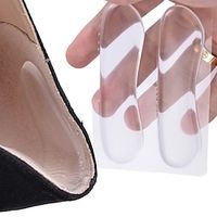 Women's Silicone Heel Protection Patch  High Heel Protector Correction Fixed Practice White 1 Pair All Seasons Lightinthebox - thumbnail