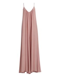 Silk Charmeuse Jumpsuit - Rose Silk Charmeuse Jumpsuit - Rose