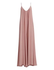 Silk Charmeuse Jumpsuit - Rose