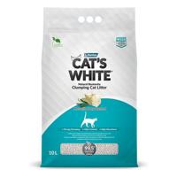 Cat's White Clumping Cat Litter 10L Marsilla Soap Perfumed - thumbnail