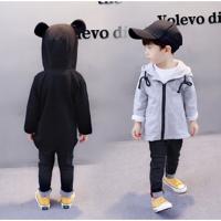 Cute Ear Hooded Kids Coat