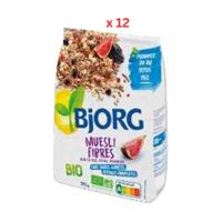 Bjorg Fibre Muesli, 12X375G