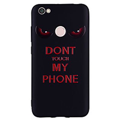 Phone Case For Xiaomi Back Cover Xiaomi Redmi Note 5A Xiaomi Redmi Note 4X Xiaomi Redmi Note 4 Redmi 5A Xiaomi Redmi 4A Xiaomi Redmi 4X Pattern Word / Phrase Soft Silicone miniinthebox