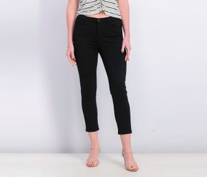 Womens Cropped Pants  Black