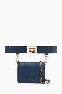 Detachable Belt Bag in Faux Leather