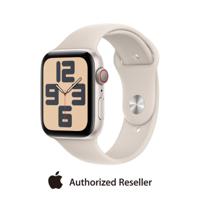 Apple Watch SE (2023) | GPS + Cellular | 44mm Starlight Aluminum Case | Starlight Sport Band (M/L) | Middle East Version