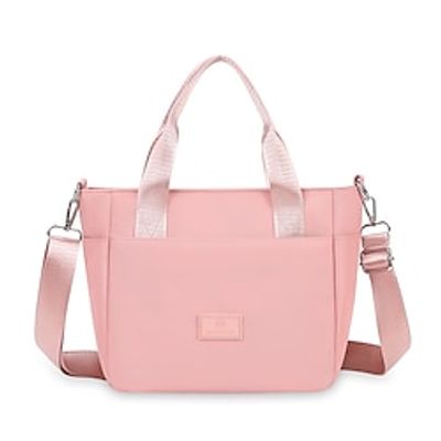 Women's Crossbody Bag Shoulder Bag Oxford Cloth Daily Zipper Large Capacity Solid Color Black Pink Light Green Lightinthebox Women's Crossbody Bag Shoulder Bag Oxford Cloth Daily Zipper Large Capacity Solid Color Black Pink Light Green Lightinthebox