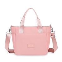 Women's Crossbody Bag Shoulder Bag Oxford Cloth Daily Zipper Large Capacity Solid Color Black Pink Light Green Lightinthebox - thumbnail