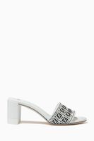 FF Interlace Mules in Woven Leather - thumbnail