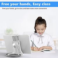 Adjustable Wall-mounted Tablet Computer Foldable Stand For iPad Mobile Phone Suitable For iPhone Samsung Xiaomi Huawei Oneplus miniinthebox - thumbnail