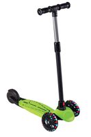 Megastar Coolwheels Dragon 3 Wheels Kick Scooter With LED Light For Age 3-5 Years Kids - Green (UAE Delivery Only)