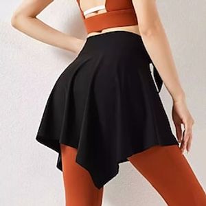 Activewear Daily Latin Dance Belly Dance Skirts Pure Color Women's Performance Training Spandex Lightinthebox