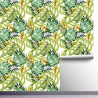 Floral Plants Cycle Color Home Decoration Comtemporary Vintage Wall Covering, PVC  Vinyl Material Self adhesive Wallpaper, Room Wallcovering Lightinthebox - thumbnail