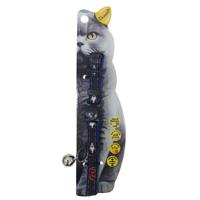 Swooosh Samach In Jeans Nylon Safe Cat Collar - Blue