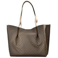 Michael Kors Emilia Large Brown Signature PVC East West Tote Bag Purse (74204)