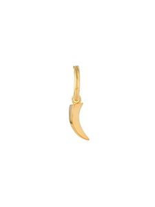 Northskull Tiger-claw hoop earring - GOLD