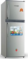 Sonashi Double Door Refrigerator With Frost,198 liters, Silver - SFD-198