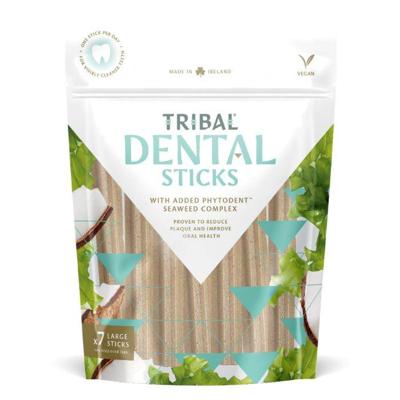 Tribal Dental Sticks Large Dog Treats 7X25g Tribal Dental Sticks Large Dog Treats 7X25g