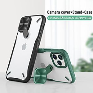 Nillkin Phone Case For iPhone 12 Pro Max iPhone 12 Mini Shockproof Case With Phone Stand Holder Clear Back Cover For iPhone 12 miniinthebox