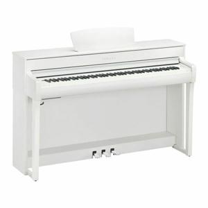 Yamaha Clavinova CLP-735 Digital Piano with Bench White